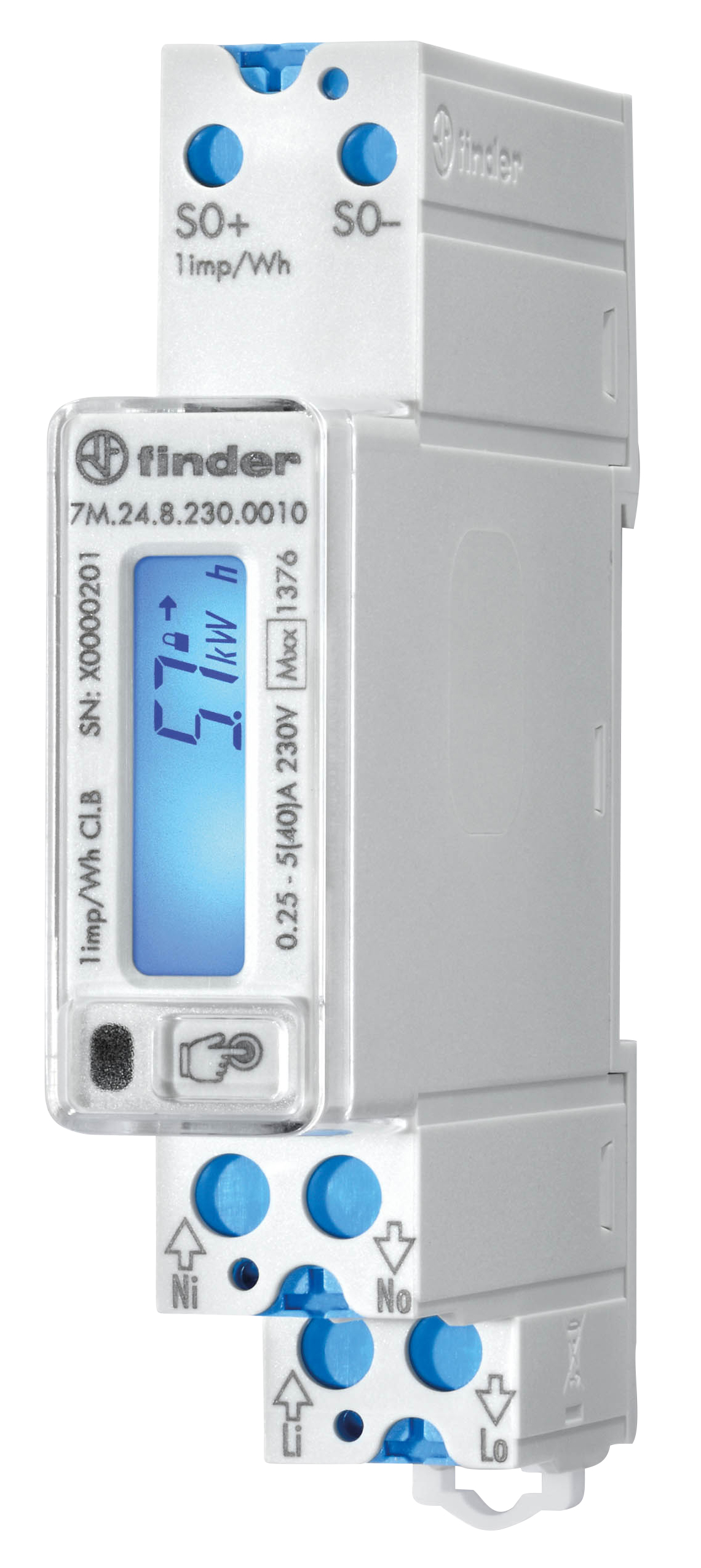 Energiezhler, LCD, MID
